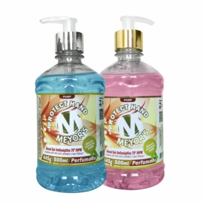 ÁLCOOL GEL ANTISSÉPTICO 70º INPM PERFUMADO PRATA E OURO