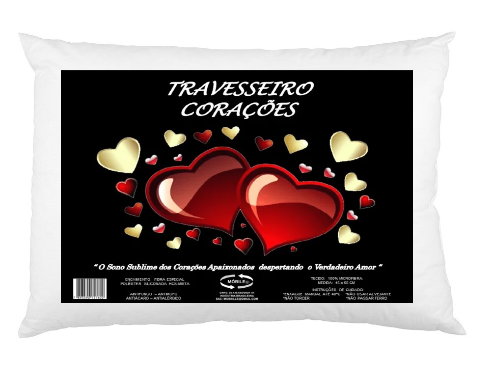 TRAVESSEIRO MOBILE CORAÇÕES