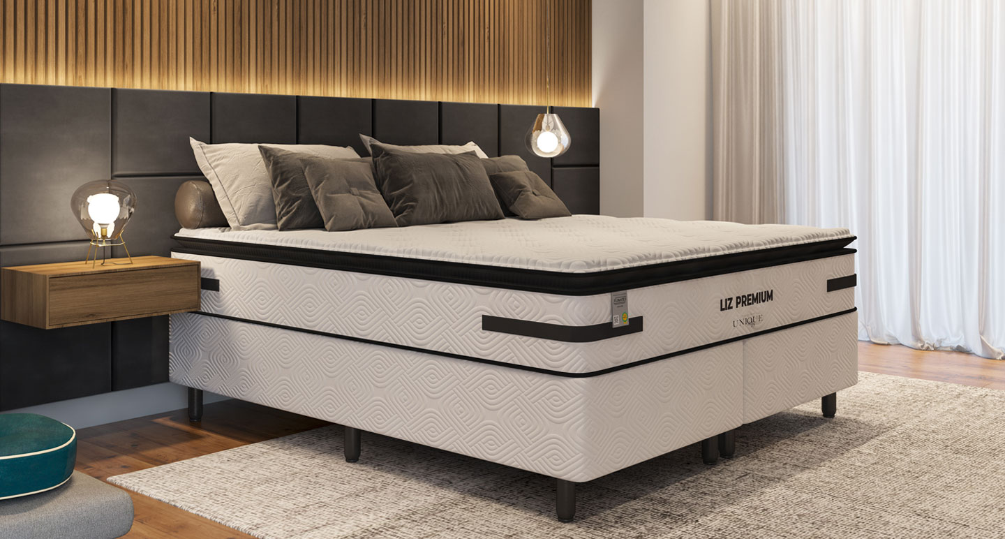 CAMA PLUMATEX UNIQUE LIZ PREMIUM